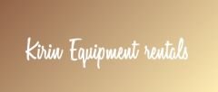 Kirin Equipment rentals